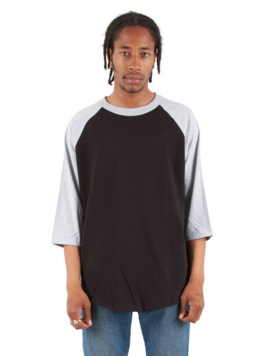 Adult Three-Quarter Sleeve Raglan T-Shirt