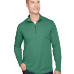 Men's Zone Sonic Heather Performance Quarter-Zip