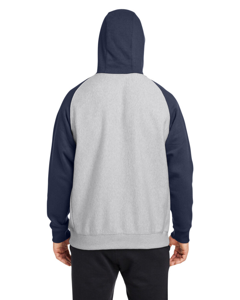 Unisex Zone HydroSport  Heavyweight Colorblock Hooded Sweatshirt - Image 2