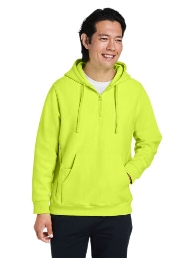 Unisex Zone HydroSport   Heavyweight Quarter-Zip Hooded Sweatshirt