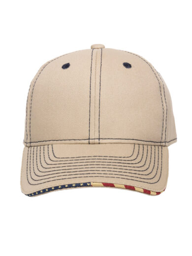 USA Accent Solid Back Cap