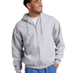 Unisex Rugged  Full-Zip Hooded Sweatshirt