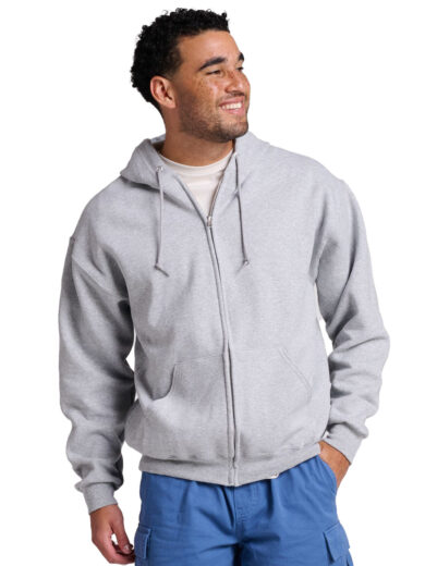 Unisex Rugged  Full-Zip Hooded Sweatshirt