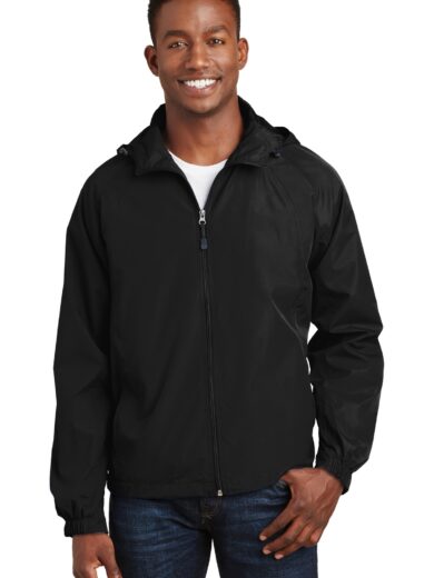 Sport-Tek ®  Hooded Raglan Jacket. JST73