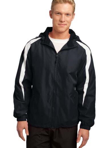 Sport-Tek ®  Fleece-Lined Colorblock Jacket. JST81