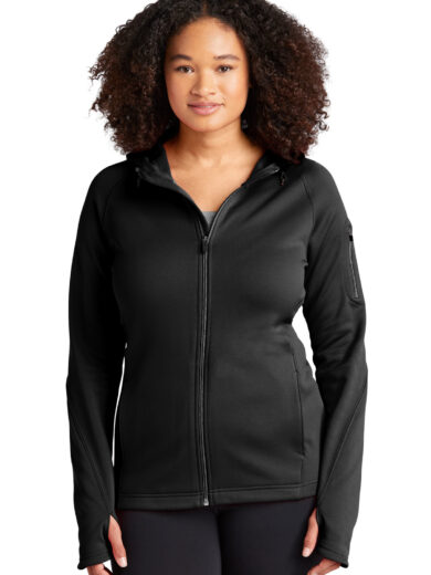Sport-Tek ®  Women's Tech Fleece Full-Zip Hooded Jacket. L248