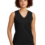 Sport-Tek ®  Women's Sleeveless PosiCharge ®  Competitor V-Neck Tee. LST352