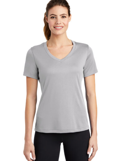 Sport-Tek ®  Women's PosiCharge ®  Competitor™ V-Neck Tee. LST353
