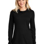 Sport-Tek ®  Women's PosiCharge  ®  Tri-Blend Wicking Long Sleeve Hoodie LST406