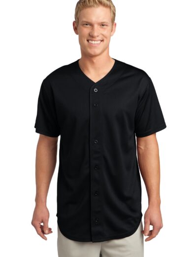 Sport-Tek ®  PosiCharge ®  Tough Mesh Full-Button Jersey. ST220