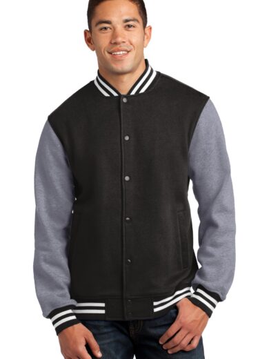 Sport-Tek ®  Fleece Letterman Jacket. ST270