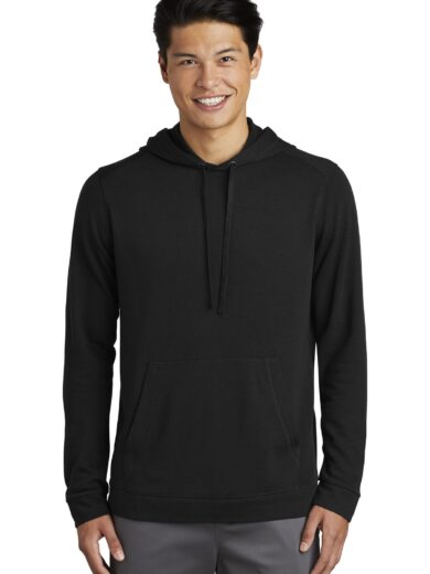 Sport-Tek  ®  PosiCharge  ®  Tri-Blend Wicking Fleece Hooded Pullover. ST296