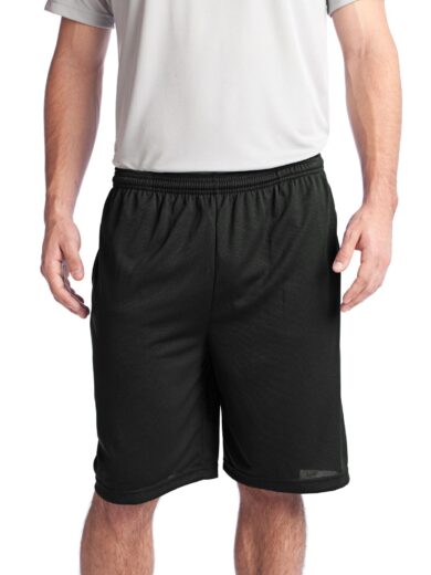 Sport-Tek ®  PosiCharge ®  Tough Mesh Pocket Short. ST312