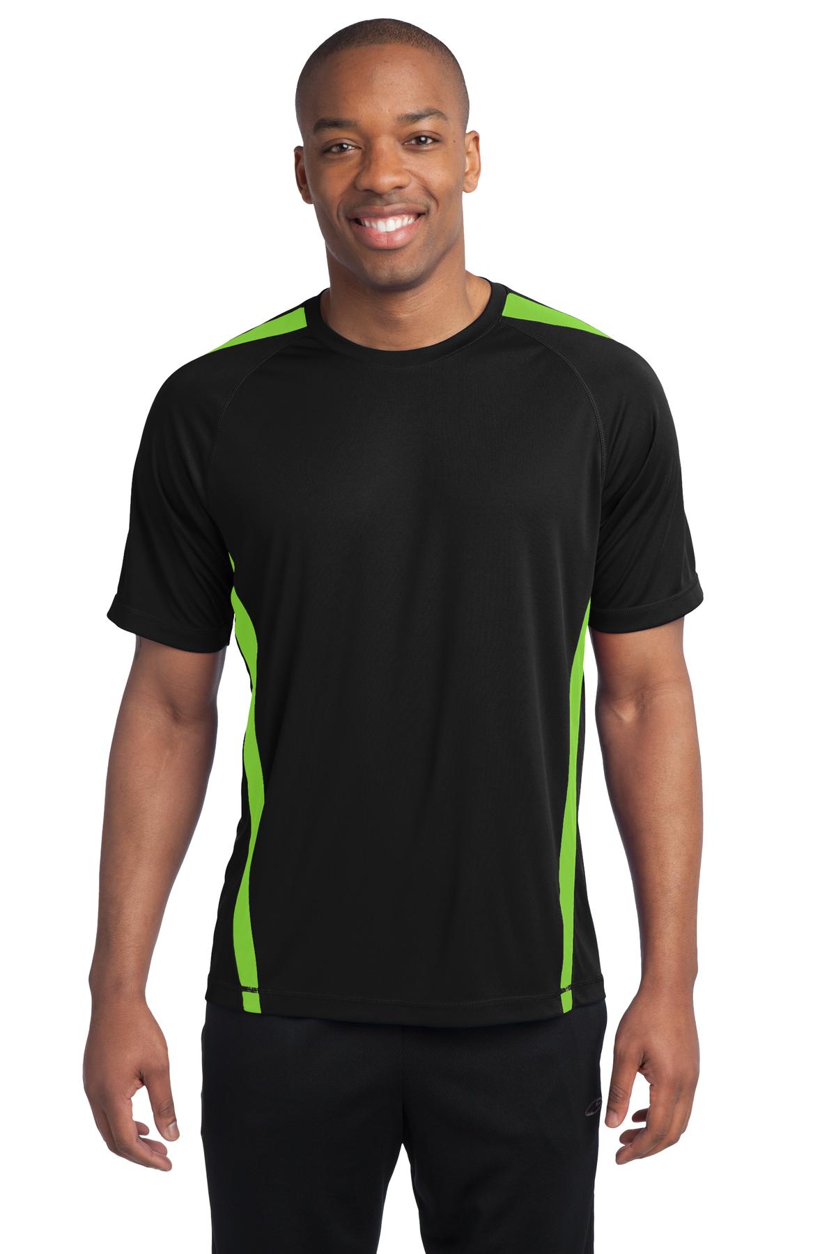 Sport-Tek ® Colorblock PosiCharge ® Competitor Tee. ST351