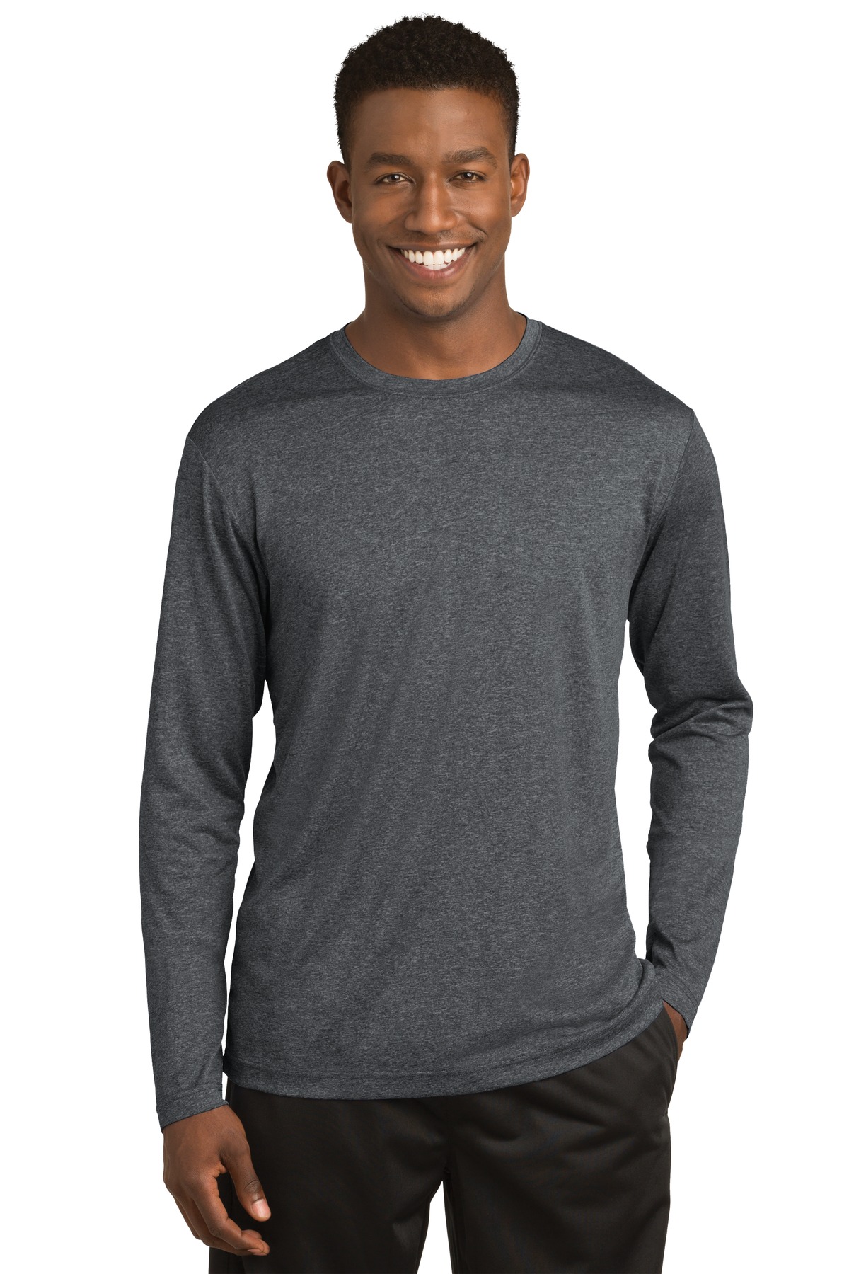 Sport-Tek ® Long Sleeve Heather Contender Tee. ST360LS