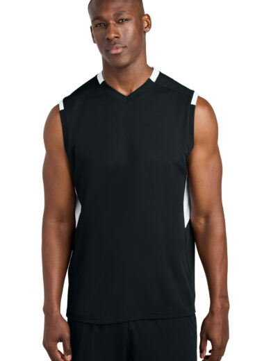 Sport-Tek ®  Club Sleeveless V-Neck ST441