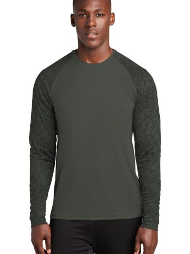 Sport-Tek  ®  Long Sleeve Digi Camo Tee. ST460LS