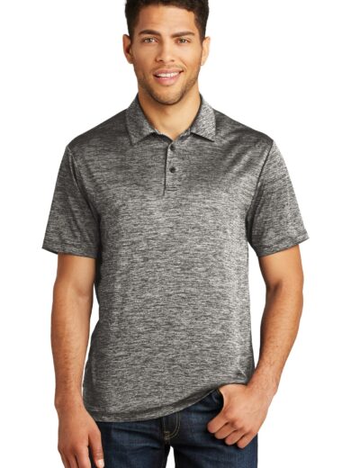 Sport-Tek  ®  PosiCharge  ®  Electric Heather Polo. ST590