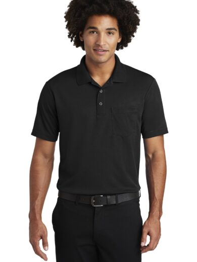 Sport-Tek  ®  PosiCharge  ®  RacerMesh  ®  Pocket Polo. ST640P