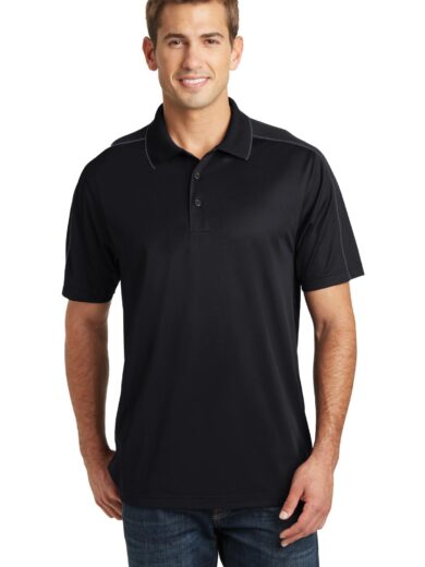 Sport-Tek ®  Micropique Sport-Wick ®  Piped Polo. ST653