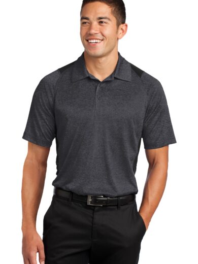 Sport-Tek ®  Heather Colorblock Contender ™  Polo. ST665