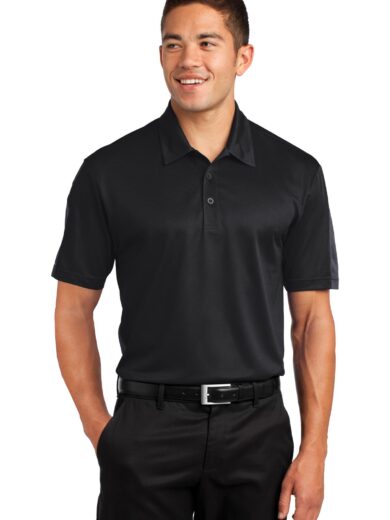 Sport-Tek ®  PosiCharge ®  Active Textured Colorblock Polo. ST695