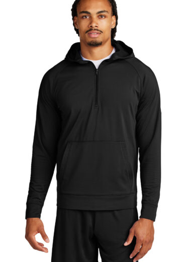 Sport-Tek ®  Sport-Wick ®  Stretch 1/2-Zip Hoodie ST856