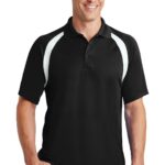 Sport-Tek ®  Dry Zone ®  Colorblock Raglan Polo. T476