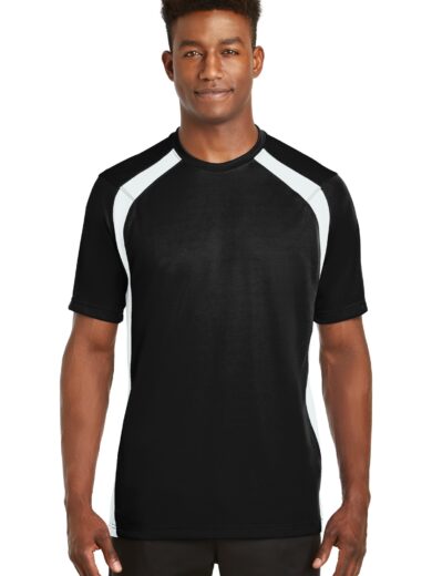 Sport-Tek ®  Dry Zone ®  Colorblock Crew. T478