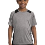 Sport-Tek ®  Youth Heather Colorblock Contender   Tee. YST361