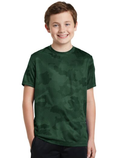 Sport-Tek ®  Youth CamoHex Tee. YST370