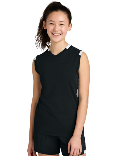 Sport-Tek ®  Youth Club Sleeveless V-Neck YST441