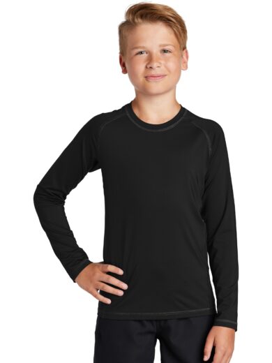 Sport-Tek  ®  Youth Long Sleeve Rashguard Tee. YST470LS