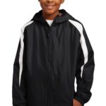 Sport-Tek ®  Youth Fleece-Lined Colorblock Jacket. YST81