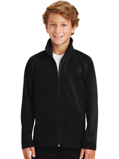 Sport-Tek ®  Youth Tricot Track Jacket. YST90