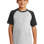 Sport-Tek ®  Youth Short Sleeve Colorblock Raglan Jersey. YT201